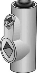Thomas & Betts - 2-1/2" Trade, Malleable Iron Threaded Rigid/Intermediate (IMC) Conduit Sealing Fitting - Noninsulated - Exact Tool & Supply