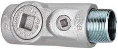 Thomas & Betts - 1-1/2" Trade, Iron Threaded Rigid/Intermediate (IMC) Conduit Sealing Fitting - Noninsulated - Exact Tool & Supply