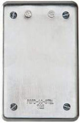 Thomas & Betts - Electrical Outlet Box Steel Device Cover - Exact Tool & Supply
