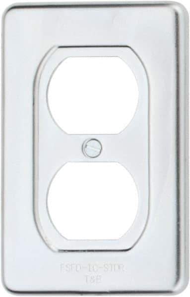 Thomas & Betts - Electrical Outlet Box Steel Device Cover - Exact Tool & Supply
