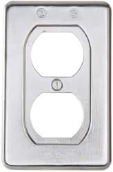 Thomas & Betts - Electrical Outlet Box Steel Device Cover - Exact Tool & Supply