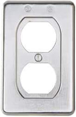Thomas & Betts - Electrical Outlet Box Steel Device Cover - Exact Tool & Supply