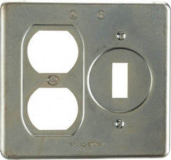 Thomas & Betts - Electrical Outlet Box Steel Device Cover - Exact Tool & Supply