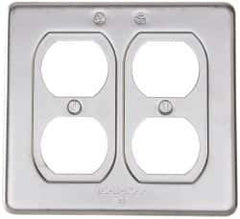 Thomas & Betts - Electrical Outlet Box Steel Device Cover - Exact Tool & Supply