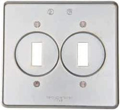 Thomas & Betts - Electrical Outlet Box Steel Device Cover - Exact Tool & Supply