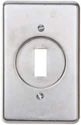 Thomas & Betts - Electrical Outlet Box Steel Device Cover - Exact Tool & Supply