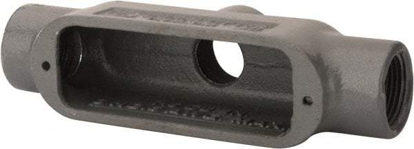 Hubbell Killark - Form 35, TB Body, 3/4" Trade, IMC, Rigid Malleable Iron Conduit Body - Oval, 6-1/16" OAL, 7 cc Capacity, Hazardous & Wet Locations - Exact Tool & Supply