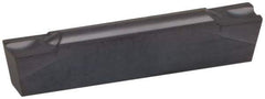 Kennametal - 205G GMN Grade KC5025, 2.05mm Cutting Width Carbide Grooving Insert - 2mm Max Depth of Cut, Neutral, 0.2mm Corner Radius, TiAlN Finish - Exact Tool & Supply