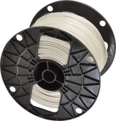 Southwire - THHN/THWN, 12 AWG, 20 Amp, 500' Long, Solid Core, 1 Strand Building Wire - White, Thermoplastic Insulation - Exact Tool & Supply