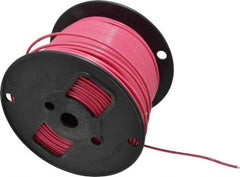 Southwire - THHN/THWN, 12 AWG, 20 Amp, 500' Long, Solid Core, 1 Strand Building Wire - Red, Thermoplastic Insulation - Exact Tool & Supply