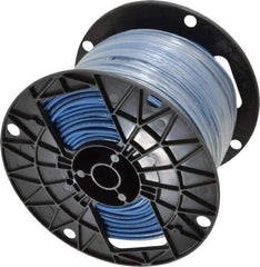Southwire - THHN/THWN, 12 AWG, 20 Amp, 500' Long, Solid Core, 1 Strand Building Wire - Blue, Thermoplastic Insulation - Exact Tool & Supply