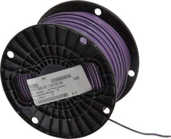 Southwire - THHN/THWN, 14 AWG, 15 Amp, 500' Long, Stranded Core, 19 Strand Building Wire - Purple, Thermoplastic Insulation - Exact Tool & Supply