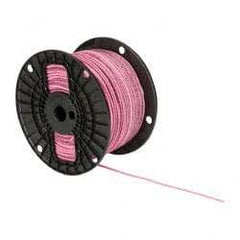 Southwire - THHN/THWN, 14 AWG, 15 Amp, 500' Long, Stranded Core, 19 Strand Building Wire - Pink, Thermoplastic Insulation - Exact Tool & Supply
