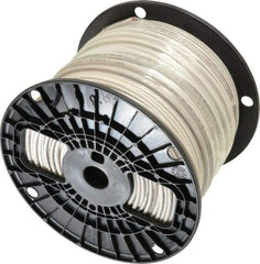 Southwire - THHN/THWN, 12 AWG, 20 Amp, 500' Long, Stranded Core, 19 Strand Building Wire - White, Thermoplastic Insulation - Exact Tool & Supply