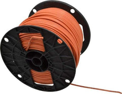 Southwire - THHN/THWN, 12 AWG, 20 Amp, 500' Long, Stranded Core, 19 Strand Building Wire - Orange, Thermoplastic Insulation - Exact Tool & Supply