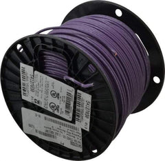 Southwire - THHN/THWN, 12 AWG, 20 Amp, 500' Long, Stranded Core, 19 Strand Building Wire - Purple, Thermoplastic Insulation - Exact Tool & Supply