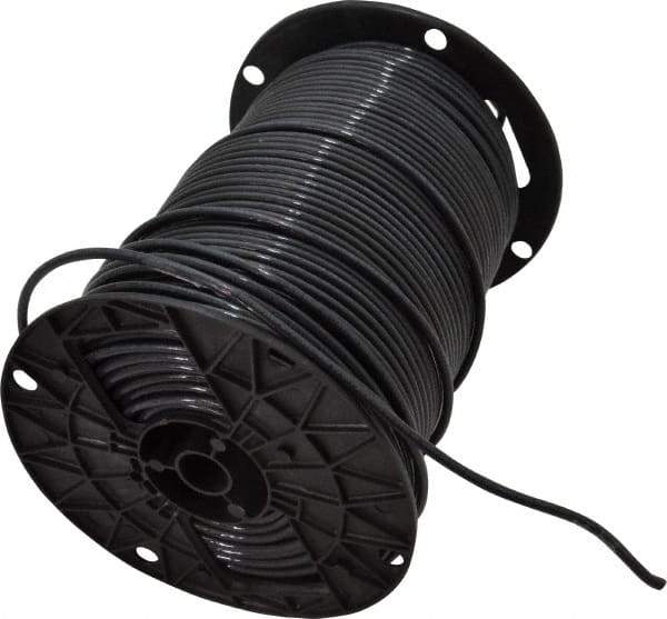 Southwire - THHN/THWN, 10 AWG, 30 Amp, 500' Long, Stranded Core, 19 Strand Building Wire - Black, Thermoplastic Insulation - Exact Tool & Supply