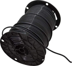 Southwire - THHN/THWN, 10 AWG, 30 Amp, 500' Long, Stranded Core, 19 Strand Building Wire - Black, Thermoplastic Insulation - Exact Tool & Supply