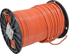 Southwire - THHN/THWN, 10 AWG, 30 Amp, 500' Long, Stranded Core, 19 Strand Building Wire - Orange, Thermoplastic Insulation - Exact Tool & Supply