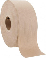 3M - 3" x 150 Yd Natural (Color) Water Activated Adhesive Packaging Tape - Paper Backing, 6.5 mil Thick, 25 to 30 Lb Tensile Strength, Series 6146 - Exact Tool & Supply