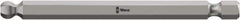 Wera - 6mm Hex Bit - 1/4" Hex Drive, 3-1/2" OAL - Exact Tool & Supply
