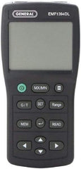 General - 2,000 Hz Max, LCD Display, EMF and ELF Meter - AAA Batteries Power Supply - Exact Tool & Supply
