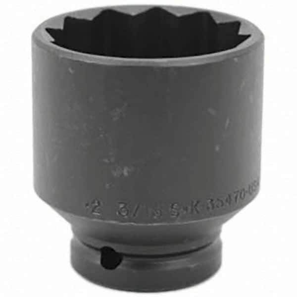 SK - Impact Socket - 3/4"DR 12PT 2-3/16" THIN WALL IMPACT SOCKET - Exact Tool & Supply