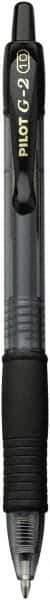 Pilot - Conical Roller Ball Pen - Black - Exact Tool & Supply