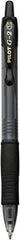 Pilot - Conical Roller Ball Pen - Black - Exact Tool & Supply