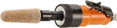Dotco - 6mm Collet, Straight Handle, Air Straight Die Grinder - 25,000 RPM, Front Exhaust, 38 CFM, 0.9 hp, 90 psi, 6.3mm Inlet - Exact Tool & Supply