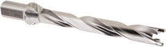 Iscar - 1-1/16 to 1.098" Diam, 8xD, 8.69" Max Drill Depth, 1-1/4" Shank Diam, 12.54" OAL, Replaceable Tip Drill - FCP, HCP-IQ, ICK, ICM, ICP Insert, 27 Seat Size, DCN Toolholder, Series SumoCham - Exact Tool & Supply