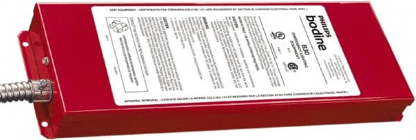 PHILIPS bodine - 1 or 2 Lamp, 120-277 Volt, T5, T5HO, T8, 4 Pin Twin and Quad Compact Fluorescent Emergency Ballast - Exact Tool & Supply
