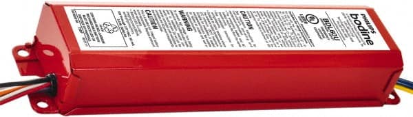 PHILIPS bodine - 1 or 2 Lamp, 120-277 Volt, T8, T10, T12, 4 Pin Long Compact Fluorescent Emergency Ballast - Exact Tool & Supply