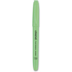 UNIVERSAL - Markers & Paintsticks Type: Highlighters Color: Fluorescent Green - Exact Tool & Supply