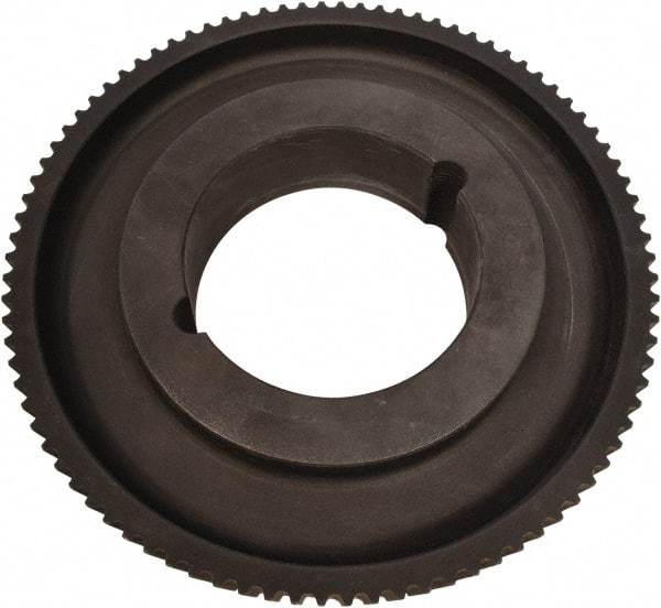 Continental ContiTech - 27 Tooth, 45" Inside x 67.15" Outside Diam, Synchronous Belt Drive Sprocket Timing Belt Pulley - 0.827" Belt Width, 8" Pitch Diam, Cast Iron, 1108TL Bushing - Exact Tool & Supply