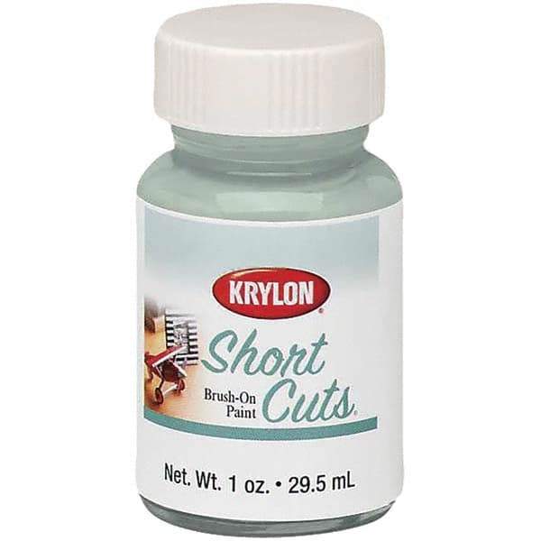 Krylon - 1 oz Chrome Metallic Finish Paint - Brush-On, Direct to Metal, 763 gL VOC Compliance - Exact Tool & Supply