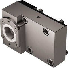 Sandvik Coromant - Left Hand Cut, C6 Modular Connection, Adapter/Mount Lathe Modular Clamping Unit - 63mm Square Shank Diam, 4.016" OAL, Through Coolant - Exact Tool & Supply