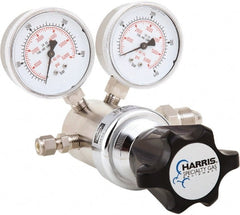 Lincoln Electric - Welding Regulators Gas Type: Argon, Helium, Nitrogen, C-25 CGA Inlet Connection: 1/4 NPT Male - Exact Tool & Supply