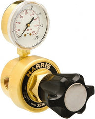 Lincoln Electric - Welding Regulators Gas Type: Special Gas CGA Inlet Connection: 1/4 FNPT - Exact Tool & Supply