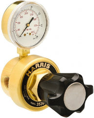 Lincoln Electric - Welding Regulators Gas Type: Special Gas CGA Inlet Connection: 1/4 FNPT - Exact Tool & Supply