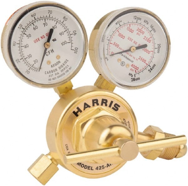 Lincoln Electric - Welding Regulators Gas Type: Special Gas CGA Inlet Connection: 320 - Exact Tool & Supply