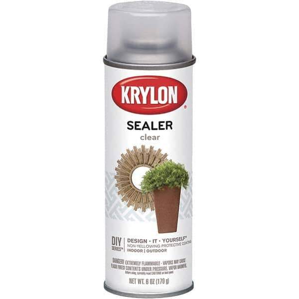 Krylon - Clear, Gloss, Protective Coating Spray Paint - 6 oz Container - Exact Tool & Supply