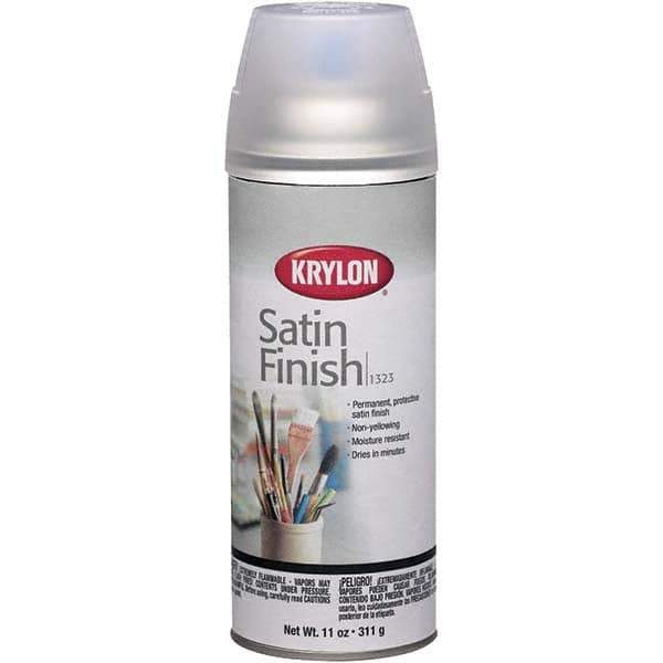 Krylon - Clear, Satin, Craft Paint Spray Paint - 11 oz Container - Exact Tool & Supply
