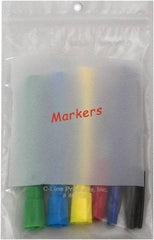 C-LINE - 5 x 11-3/8", 2 mil Self-Seal Reclosable Bags - Clear - Exact Tool & Supply