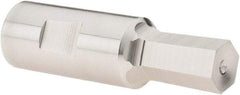 Hassay-Savage - 5/16" Hexagon Rotary Broach - 1/2" Depth of Cut, 1/2" Shank - Exact Tool & Supply