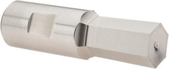 Hassay-Savage - 3/8" Hexagon Rotary Broach - 9/16" Depth of Cut, 1/2" Shank - Exact Tool & Supply