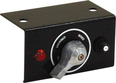Buyers Products - 3 Position, 50 Amp, Automotive Rotary Switch - On-Off-On Sequence, 1 Switch, Black - Exact Tool & Supply