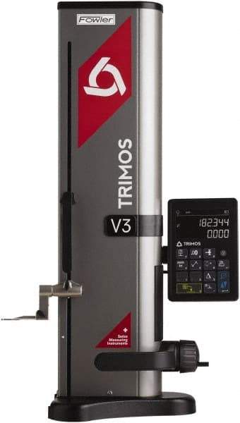 Fowler - 16" Electronic Height Gage - 0.00005" Resolution, Accurate to 0.00032", Digital Display, USB, RS-232 Data Output - Exact Tool & Supply