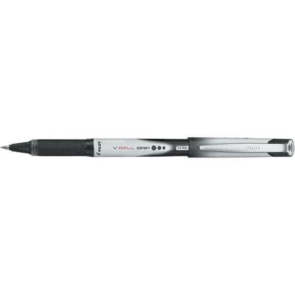 Pilot - Conical Roller Ball Pen - Black - Exact Tool & Supply