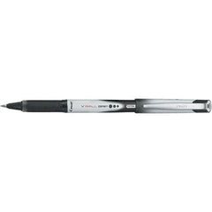 Pilot - Conical Roller Ball Pen - Black - Exact Tool & Supply